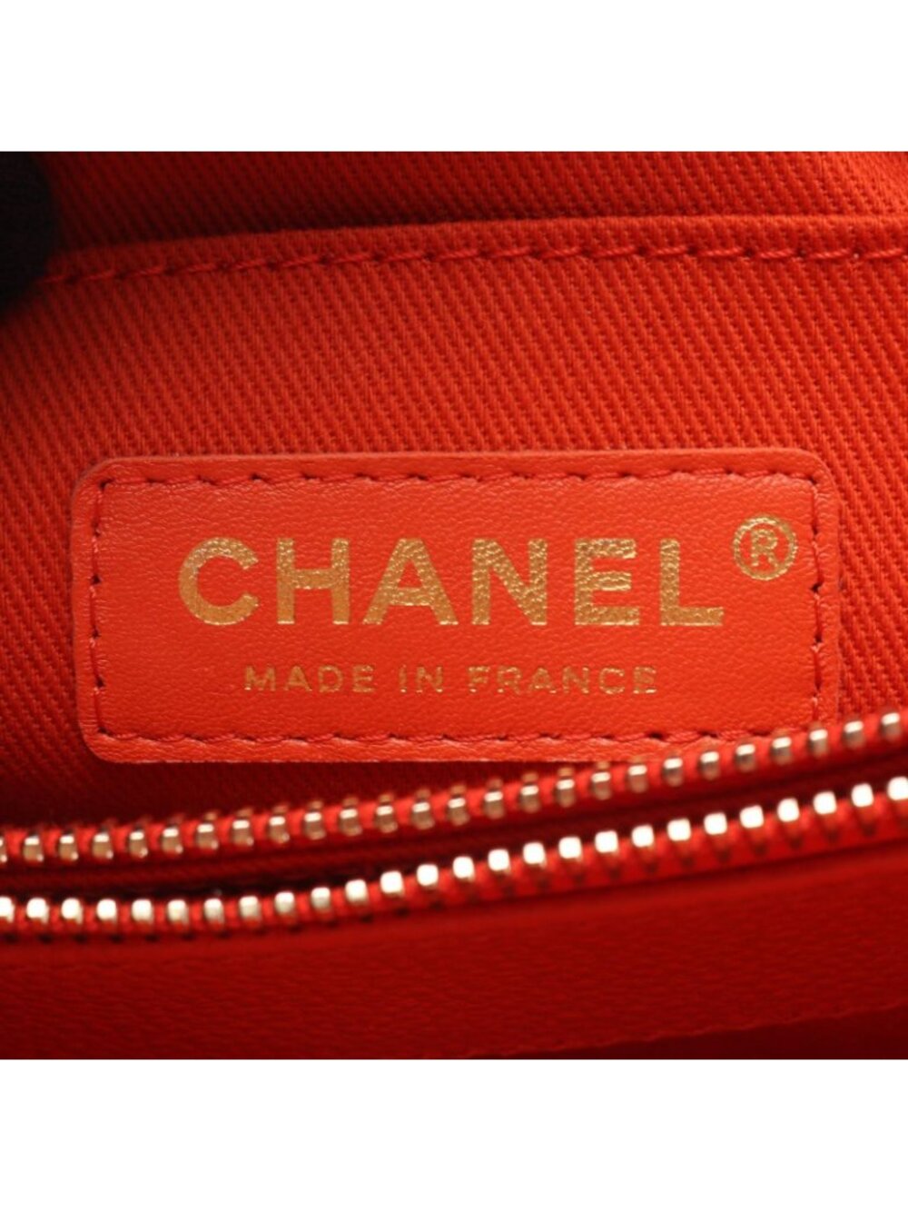 Chanel Tote Neo Executive 2-Way Orange Caviar Leather - Picture 4 of 10